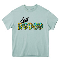 Arona let's rodeo Heavy Core Tee - CowhideDigitalArt