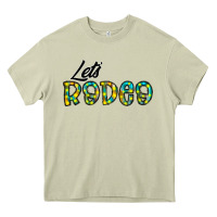 Mossy let's rodeo Heavy Core Tee - CowhideDigitalArt