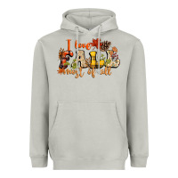 I Love Fall Most Of Fall Heavyweight Hoodie | Teevron