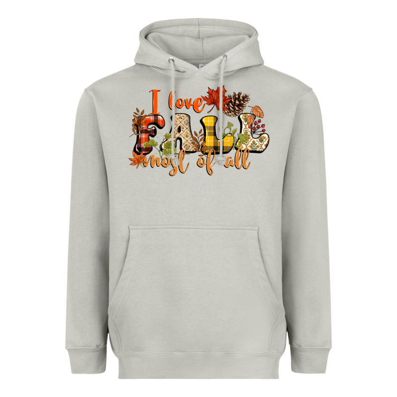 I Love Fall Most Of Fall Heavyweight Hoodie by NancyCooperArtShop | Teevron