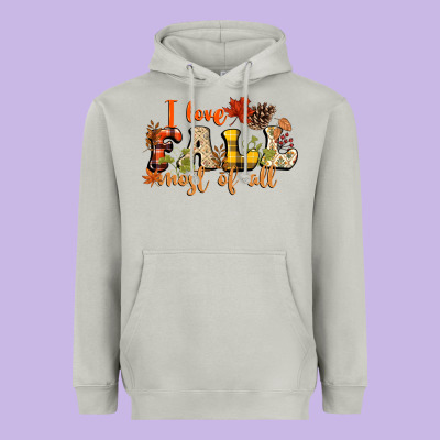 I Love Fall Most Of Fall Heavyweight Hoodie Designed By Nancycooperartshop