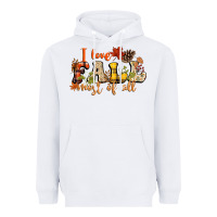White I love Fall most of Fall Heavyweight Hoodie - NancyCooperArtShop