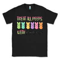 Black treat all peeps with kindness Classic Tee - MaliasSmallBusiness
