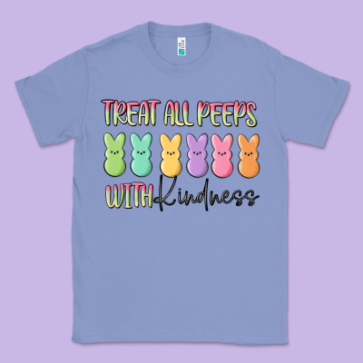 Treat All Peeps With Kindness Classic Tee Designed By Maliassmallbusiness