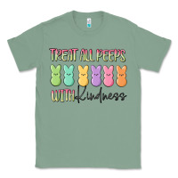 Sage treat all peeps with kindness Classic Tee - MaliasSmallBusiness