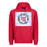 Cardinal mermaid kisses starfish wishes Premium Hoodie - TumblerDesignByShophia
