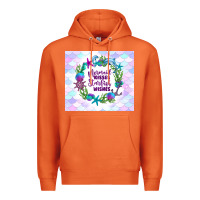 Carrot mermaid kisses starfish wishes Premium Hoodie - TumblerDesignByShophia
