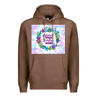 Chestnut mermaid kisses starfish wishes Premium Hoodie - TumblerDesignByShophia