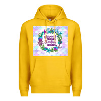 Lemon mermaid kisses starfish wishes Premium Hoodie - TumblerDesignByShophia