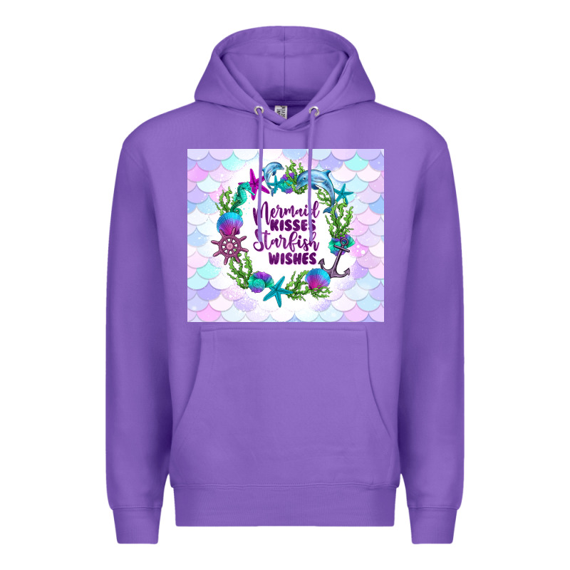 Mermaid Kisses Starfish Wishes Premium Hoodie by TumblerDesignByShophia | Teevron