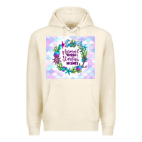 Tofu mermaid kisses starfish wishes Premium Hoodie - TumblerDesignByShophia