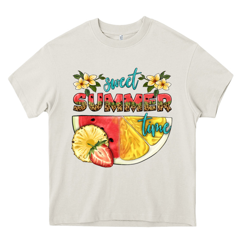 Sweet Summer Time Heavy Core Tee by HRA Design Shop | Teevron