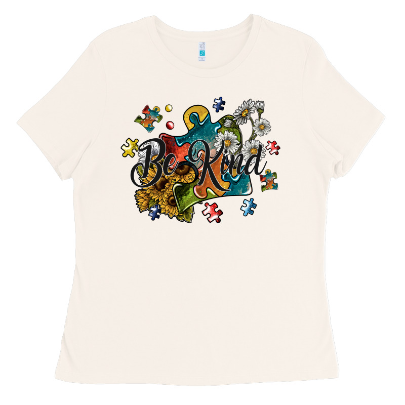 Be Kind Ladies Tee by SublimationCraftShop | Teevron