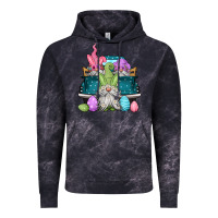 Cloud Black easter gnomes farm truck Vintage Hoodie - Jasminsmagicworld