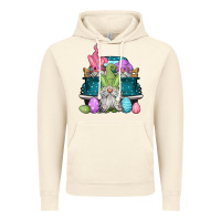 Vintage Artic easter gnomes farm truck Vintage Hoodie - Jasminsmagicworld
