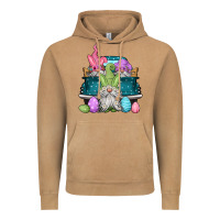 Easter Gnomes Farm Truck Vintage Hoodie | Teevron