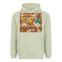 Matcha Fall gnomes Heavyweight Hoodie - NancyCooperArtShop