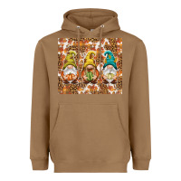 Toasted Coconut Fall gnomes Heavyweight Hoodie - NancyCooperArtShop