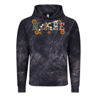 Cloud Black western nurse Vintage Hoodie - BarkalooDesign