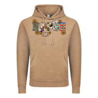 Vintage Coffee western nurse Vintage Hoodie - BarkalooDesign