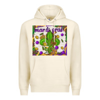 Tofu Mardi Gras Fleur De Lis tumbler Premium Hoodie - HowdyJamesFarm