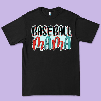 Baseball Mama Premium Tee Designed By Jahusdesignshop