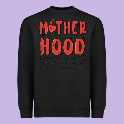 Motherhood Some Day I Rock It Heavyweight Sweatshirt Designed By Maliassmallbusiness