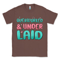 Chestnut overworked underlaid Classic Tee - MaliasSmallBusiness