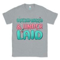 Heather Grey overworked underlaid Classic Tee - MaliasSmallBusiness
