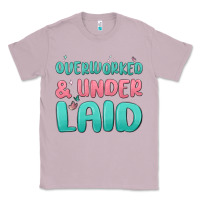 Lilac overworked underlaid Classic Tee - MaliasSmallBusiness