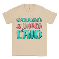 Mushroom overworked underlaid Classic Tee - MaliasSmallBusiness
