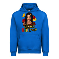 Cobalt black girl magic Urban Hoodie - FaDigitalArtStudio