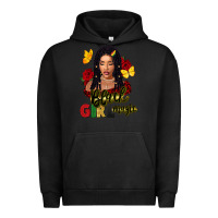 Pigment Black black girl magic Urban Hoodie - FaDigitalArtStudio