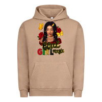 Pigment Burro black girl magic Urban Hoodie - FaDigitalArtStudio