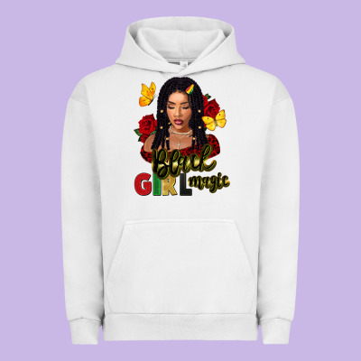 Black Girl Magic Urban Hoodie Designed By Fadigitalartstudio