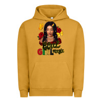Pigment Peanut Butter black girl magic Urban Hoodie - FaDigitalArtStudio