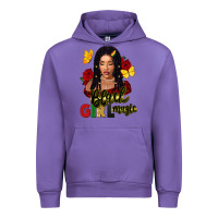 Tulip black girl magic Urban Hoodie - FaDigitalArtStudio