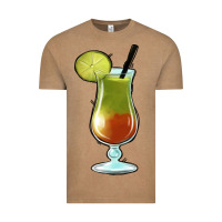 Vintage Coffee Margarita Glass Vintage Tee - Jasminsmagicworld