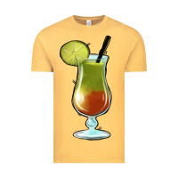 Vintage Mustard Margarita Glass Vintage Tee - Jasminsmagicworld