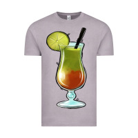 Vintage Zinc Margarita Glass Vintage Tee - Jasminsmagicworld