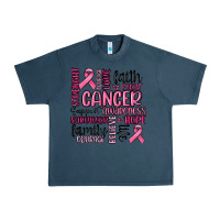 Midnight Navy cancer awareness Urban Heavy Tee - MaliasSmallBusiness