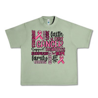 Oil Green cancer awareness Urban Heavy Tee - MaliasSmallBusiness