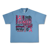 Pebble Blue cancer awareness Urban Heavy Tee - MaliasSmallBusiness