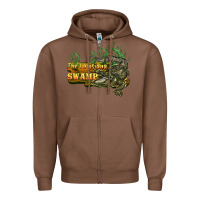 Chestnut the louisiana swamp Zipper Hoodie - BarkalooDesign