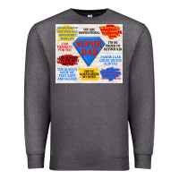 Charcoal Heather super dad Premium Sweatshirt - TumblerDesignByShophia