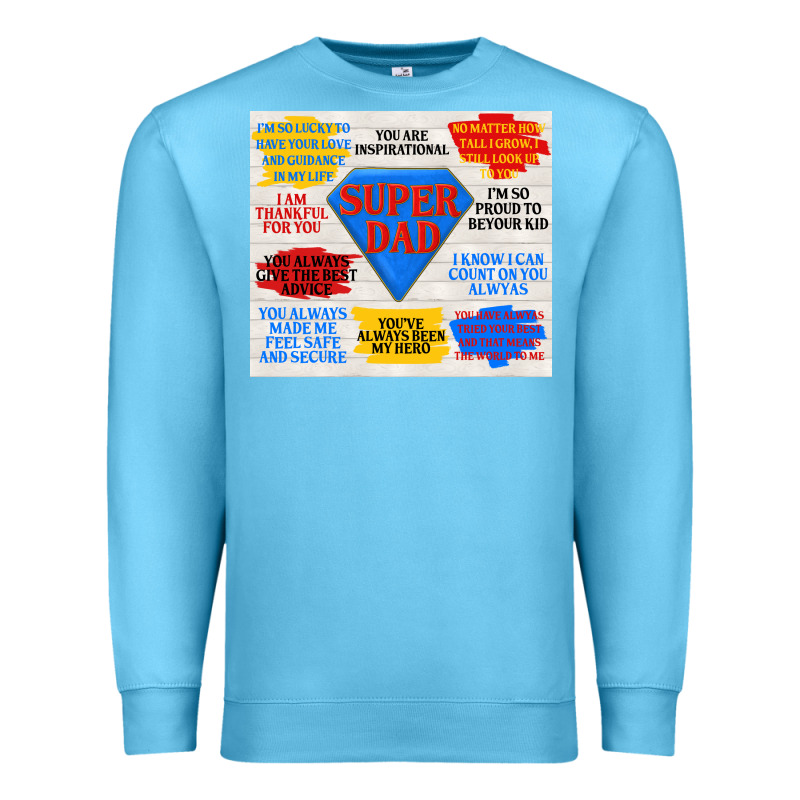 Super Dad Premium Sweatshirt by TumblerDesignByShophia | Teevron