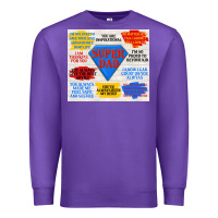 Purple super dad Premium Sweatshirt - TumblerDesignByShophia
