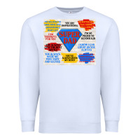 White super dad Premium Sweatshirt - TumblerDesignByShophia