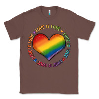 Chestnut love is love Classic Tee - MaliasSmallBusiness