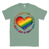 Sage love is love Classic Tee - MaliasSmallBusiness
